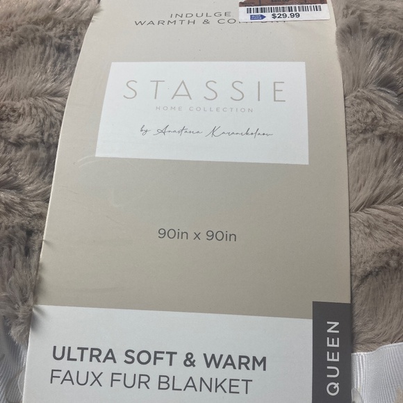 Faux Fur Blanket - Picture 1 of 4
